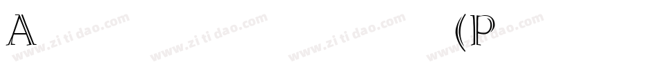 Aarcover (Plain)001.001字体转换